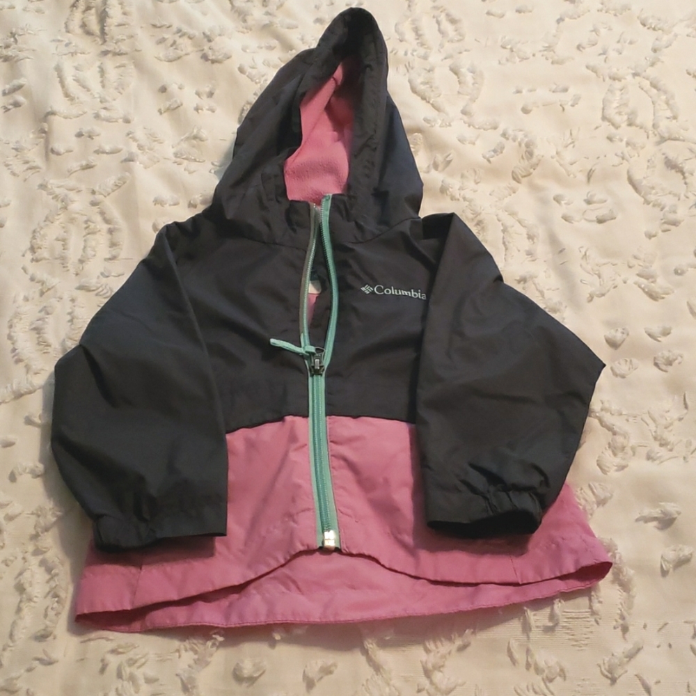 Columbia insulated rain jacket